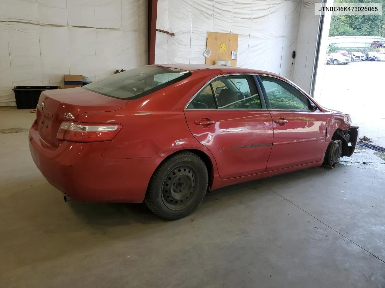 2007 Toyota Camry Ce VIN: JTNBE46K473026065 Lot: 68947184