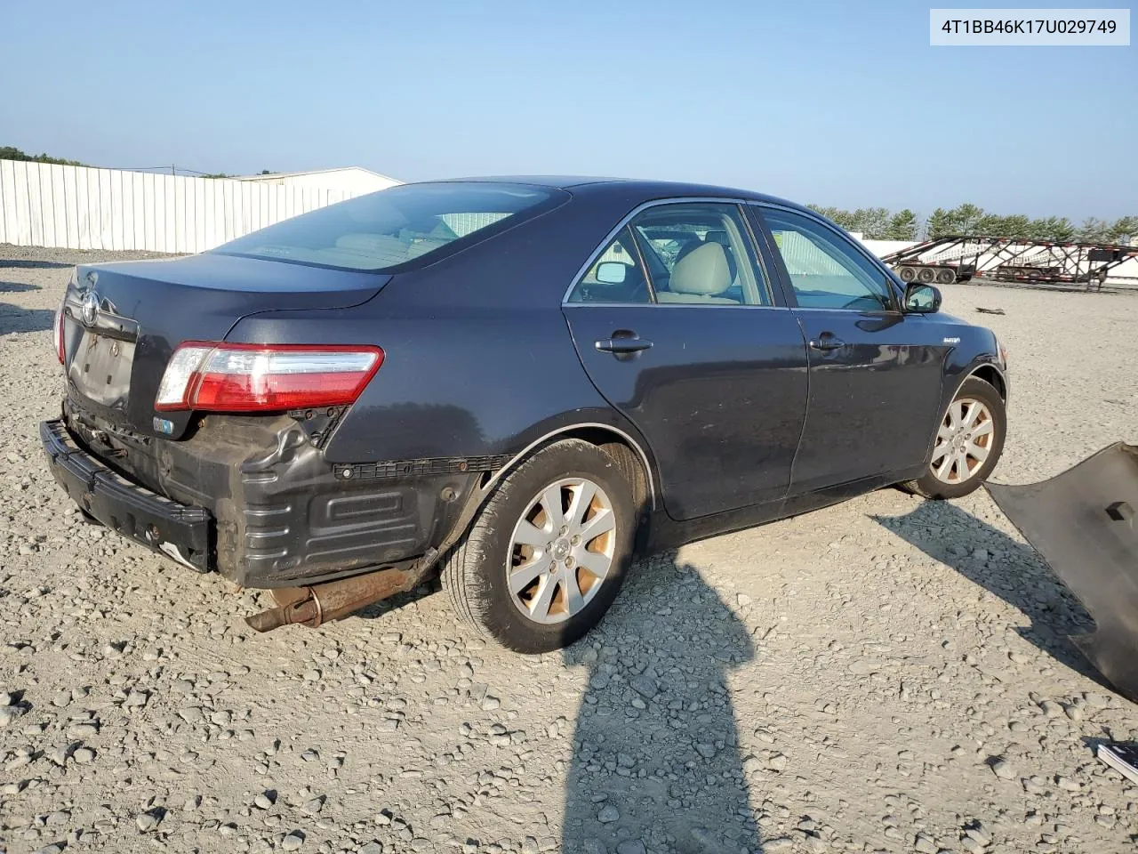 4T1BB46K17U029749 2007 Toyota Camry Hybrid