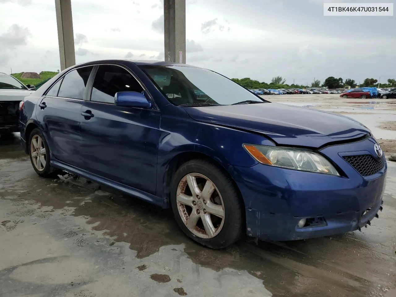 2007 Toyota Camry Le VIN: 4T1BK46K47U031544 Lot: 68995914