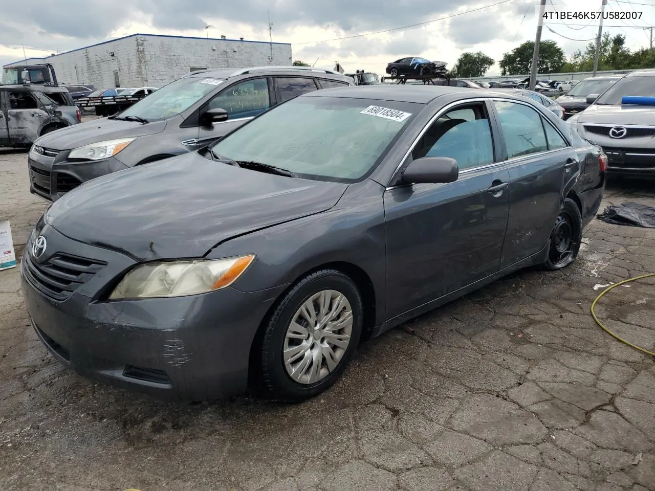 2007 Toyota Camry Ce VIN: 4T1BE46K57U582007 Lot: 69018504