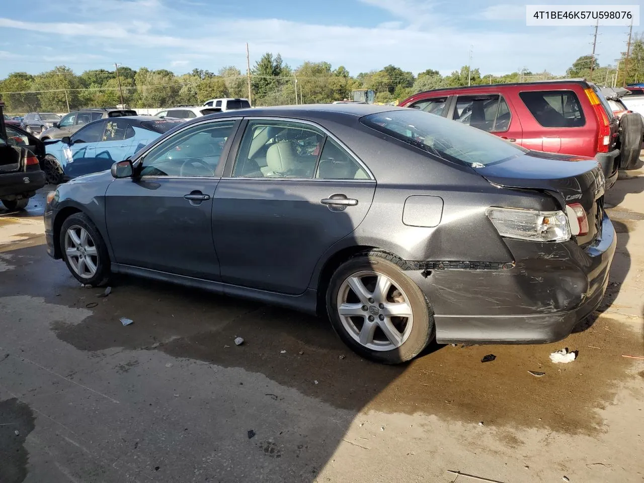 4T1BE46K57U598076 2007 Toyota Camry Ce