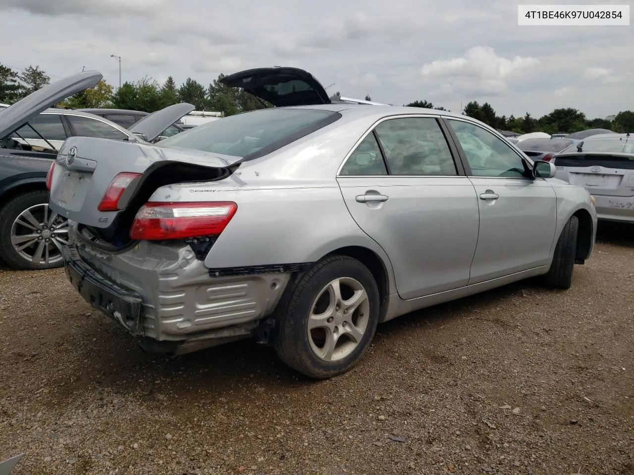 4T1BE46K97U042854 2007 Toyota Camry Ce