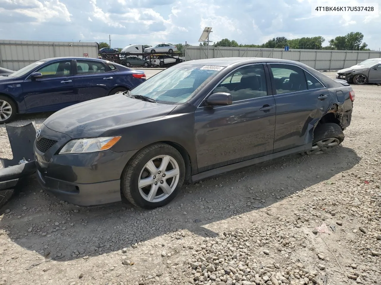 2007 Toyota Camry Le VIN: 4T1BK46K17U537428 Lot: 69098084