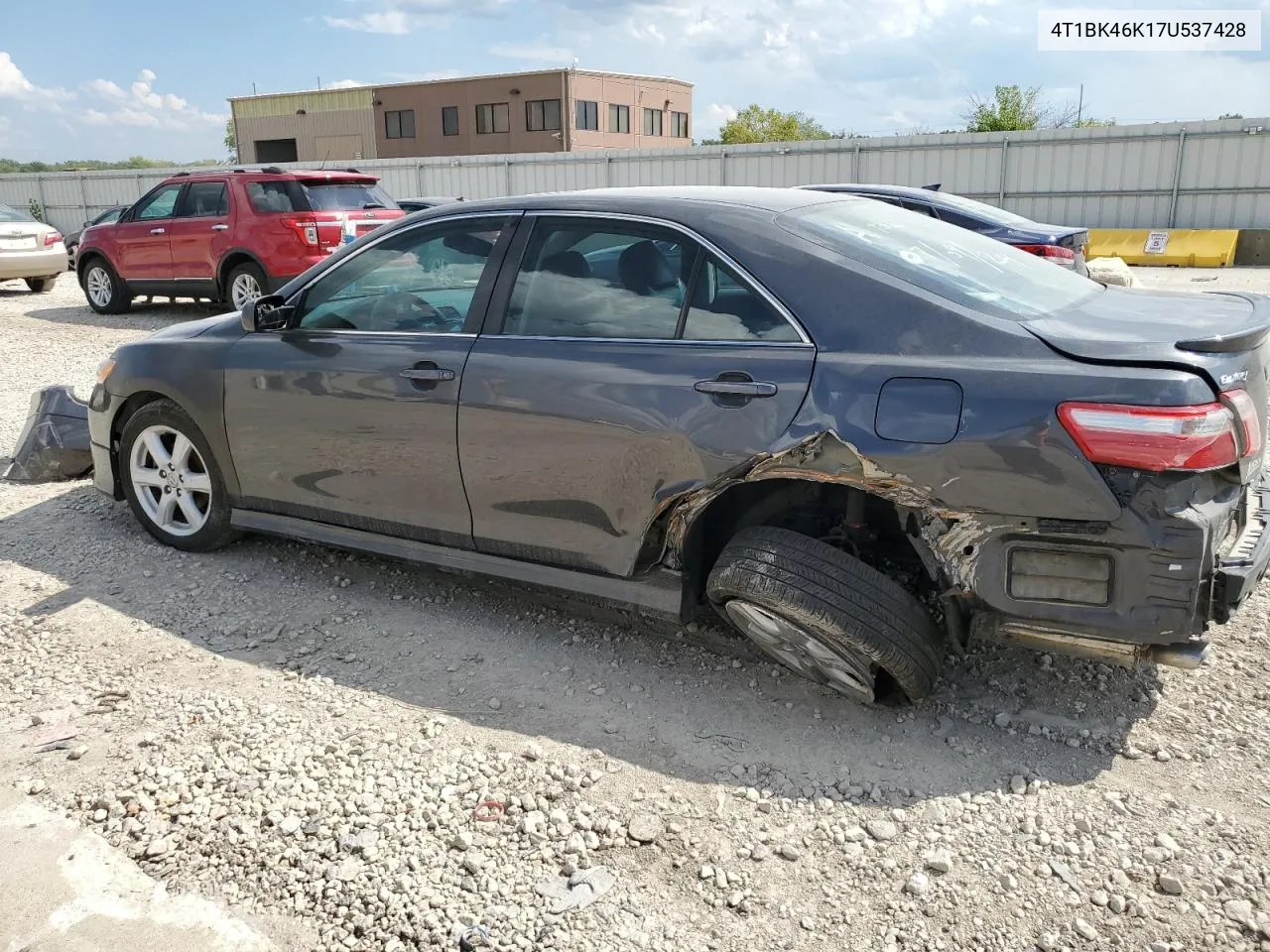 2007 Toyota Camry Le VIN: 4T1BK46K17U537428 Lot: 69098084