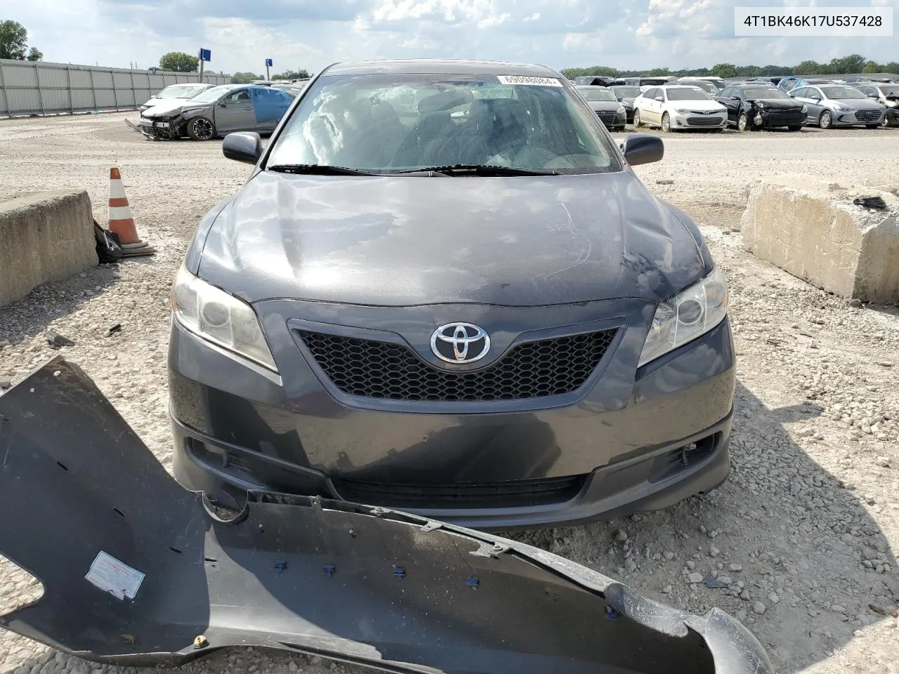 4T1BK46K17U537428 2007 Toyota Camry Le