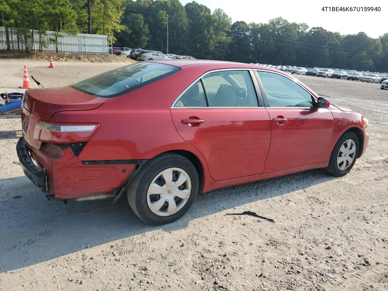 4T1BE46K67U159940 2007 Toyota Camry Ce