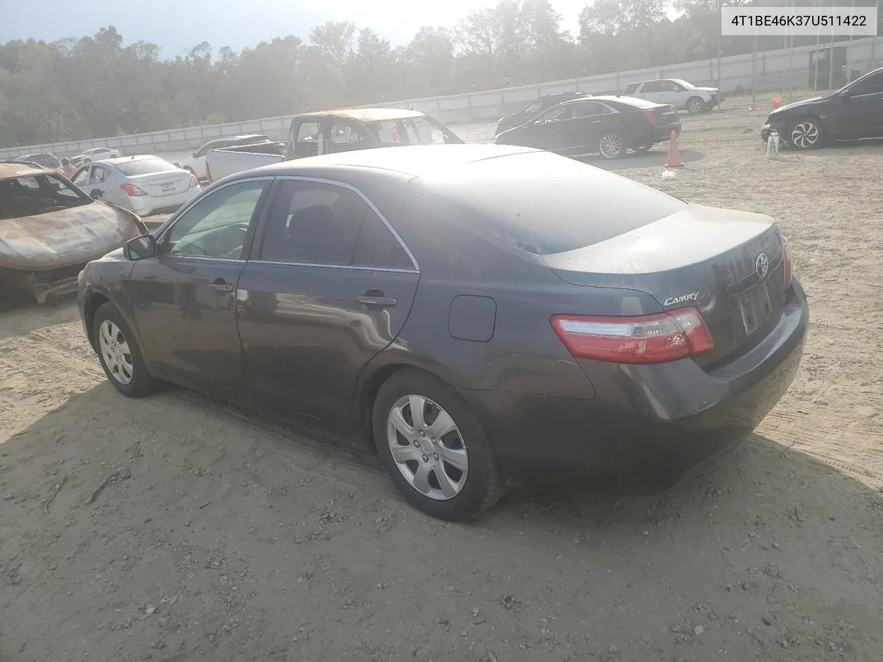 4T1BE46K37U511422 2007 Toyota Camry Ce