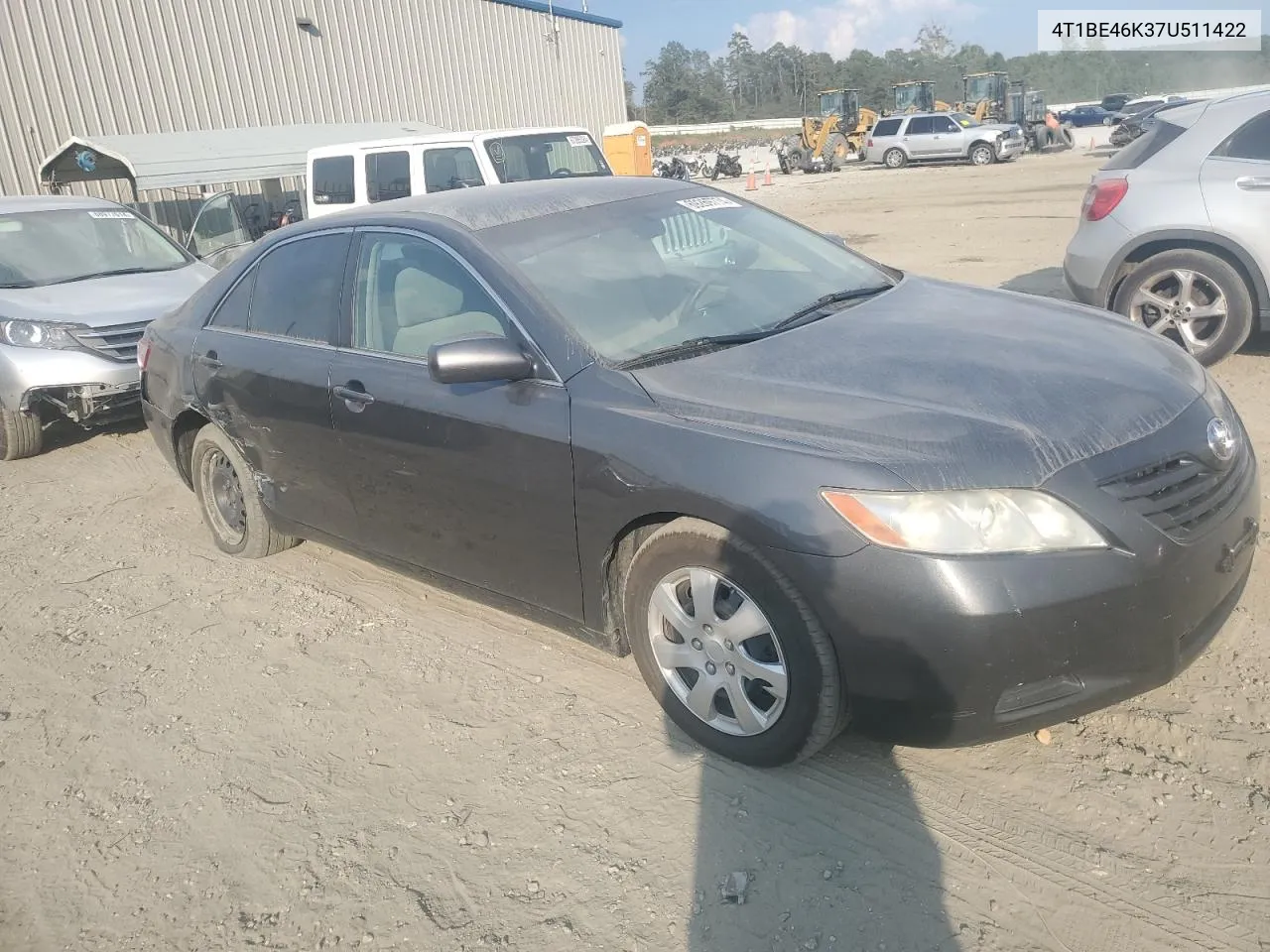 2007 Toyota Camry Ce VIN: 4T1BE46K37U511422 Lot: 69269774