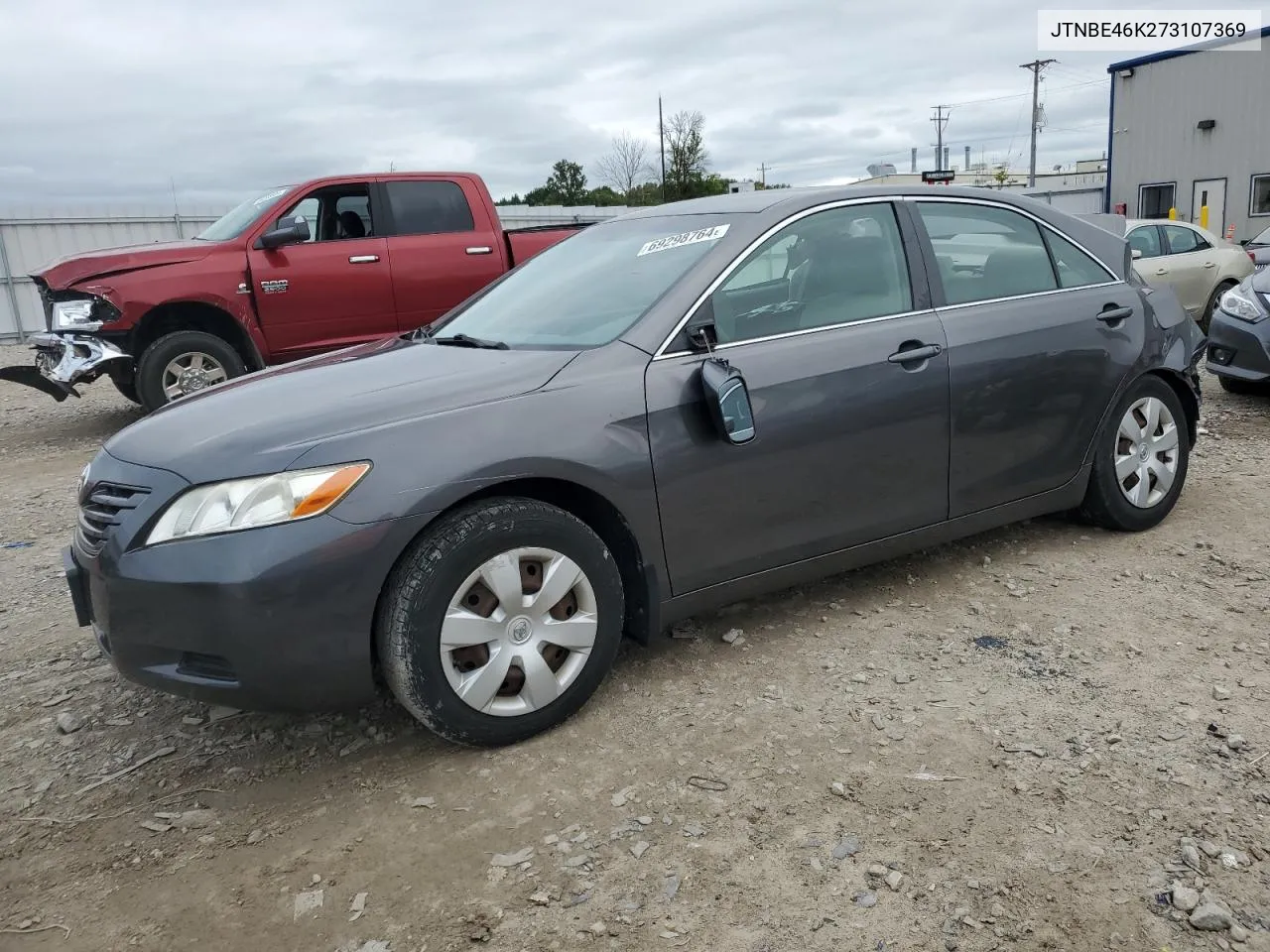 JTNBE46K273107369 2007 Toyota Camry Ce