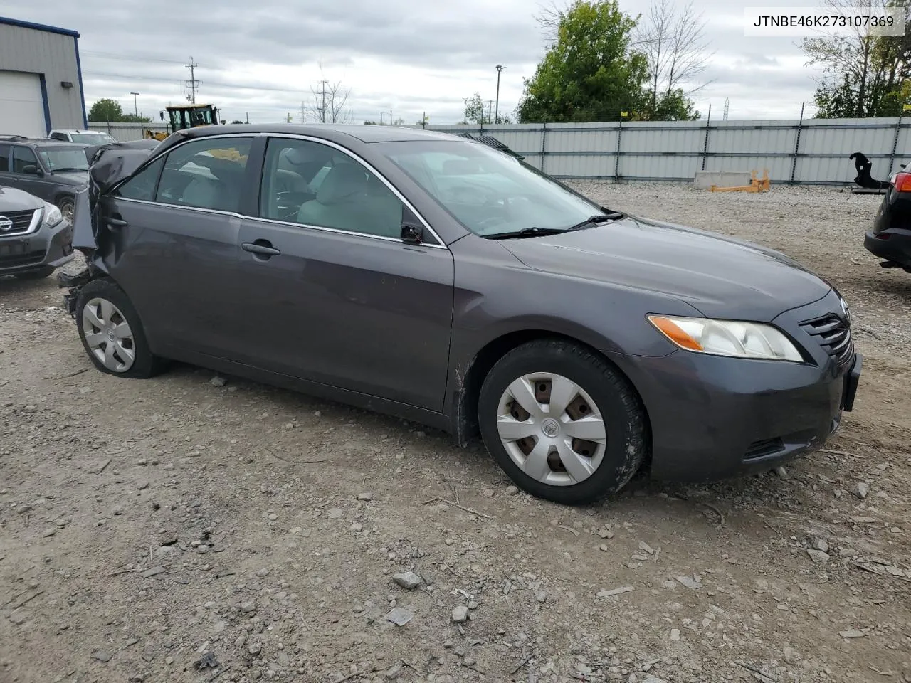 JTNBE46K273107369 2007 Toyota Camry Ce