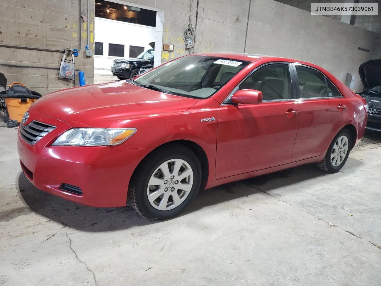 2007 Toyota Camry Hybrid VIN: JTNBB46K573039061 Lot: 69323864