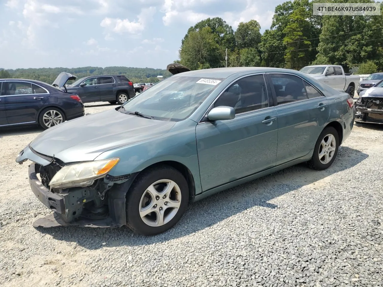 4T1BE46K97U584939 2007 Toyota Camry Ce