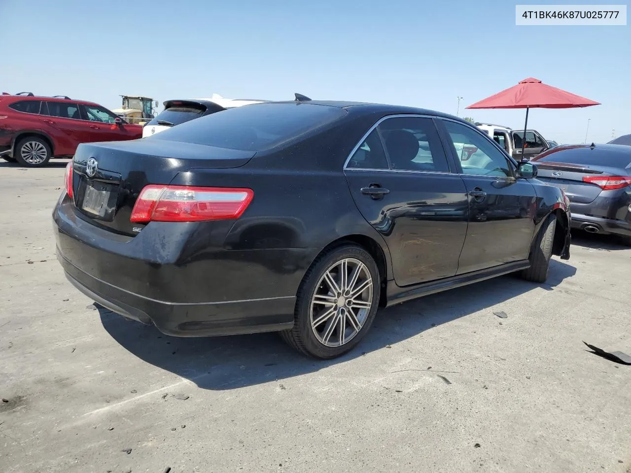 2007 Toyota Camry Le VIN: 4T1BK46K87U025777 Lot: 69538624