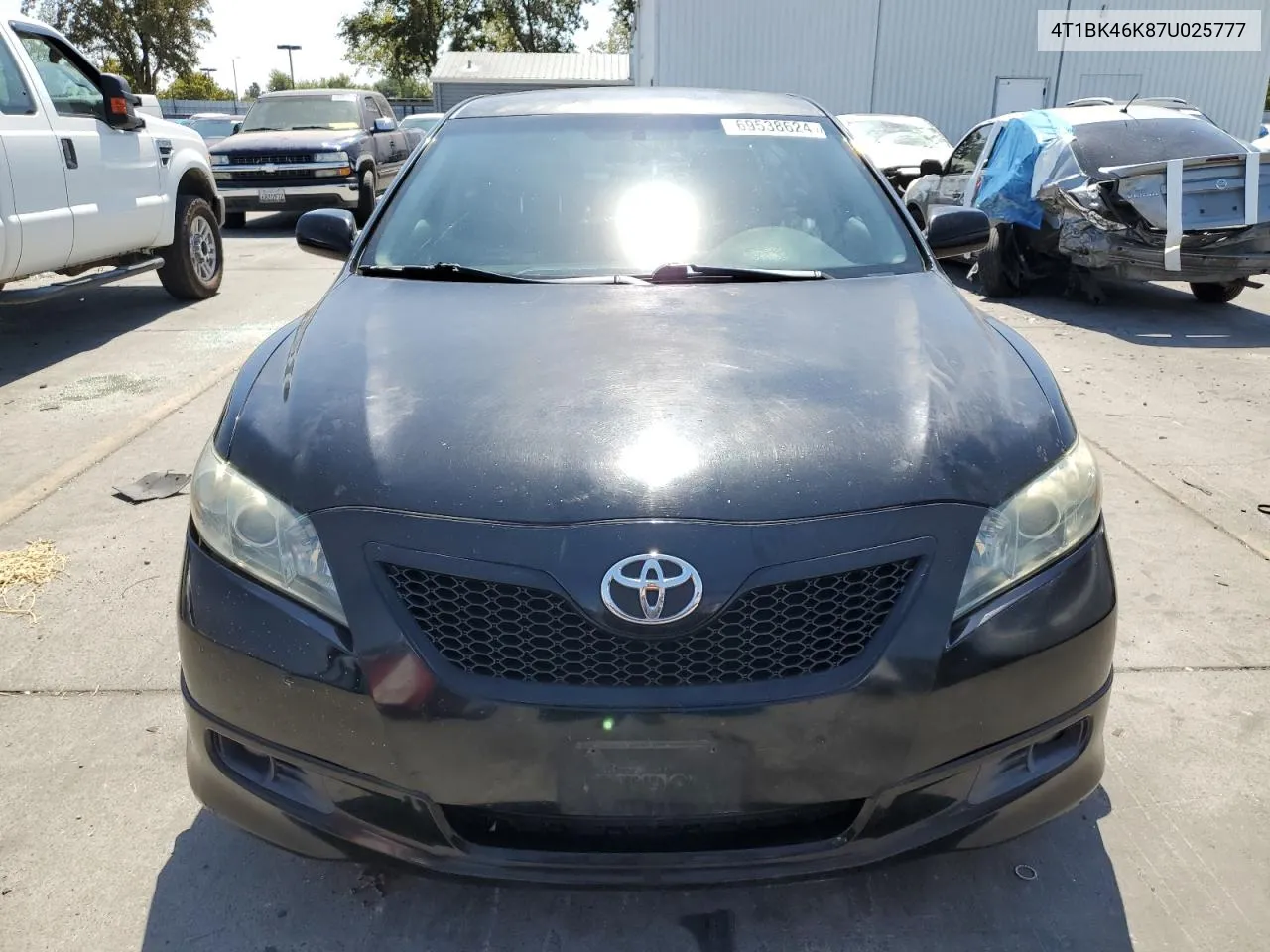 2007 Toyota Camry Le VIN: 4T1BK46K87U025777 Lot: 69538624