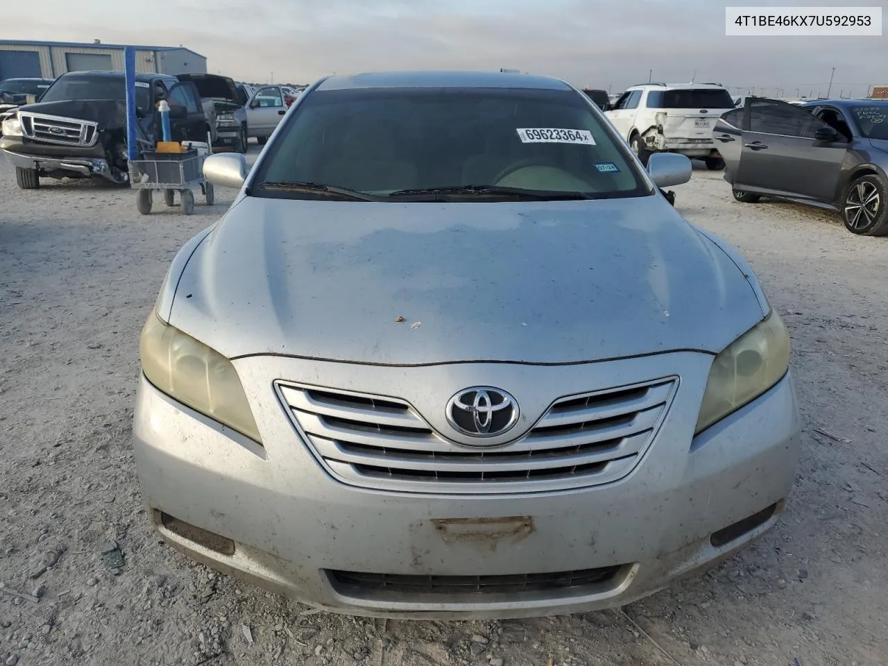 4T1BE46KX7U592953 2007 Toyota Camry Ce