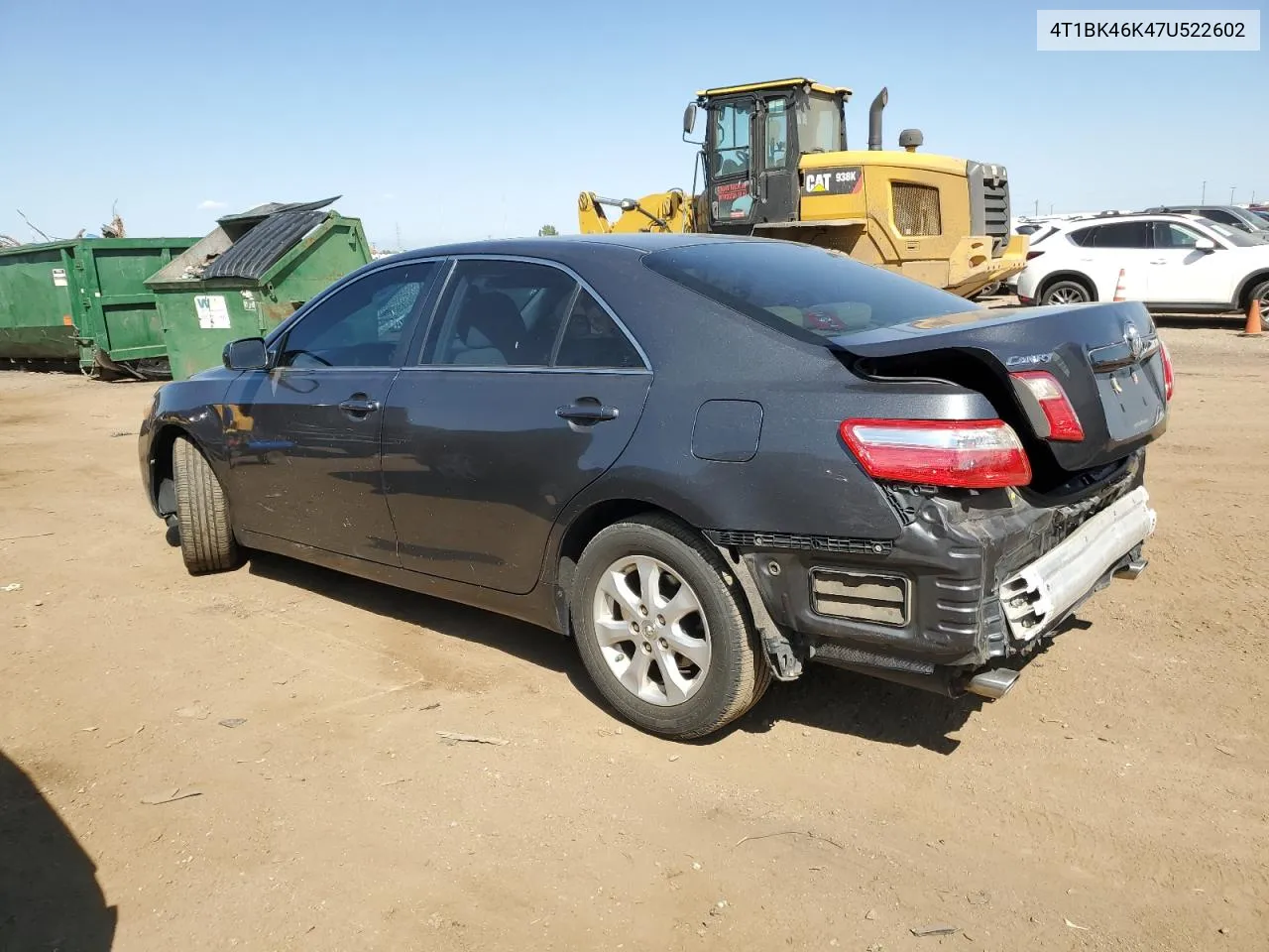 4T1BK46K47U522602 2007 Toyota Camry Le