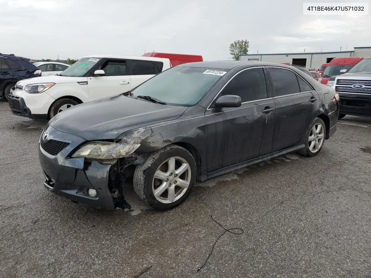 4T1BE46K47U571032 2007 Toyota Camry Ce