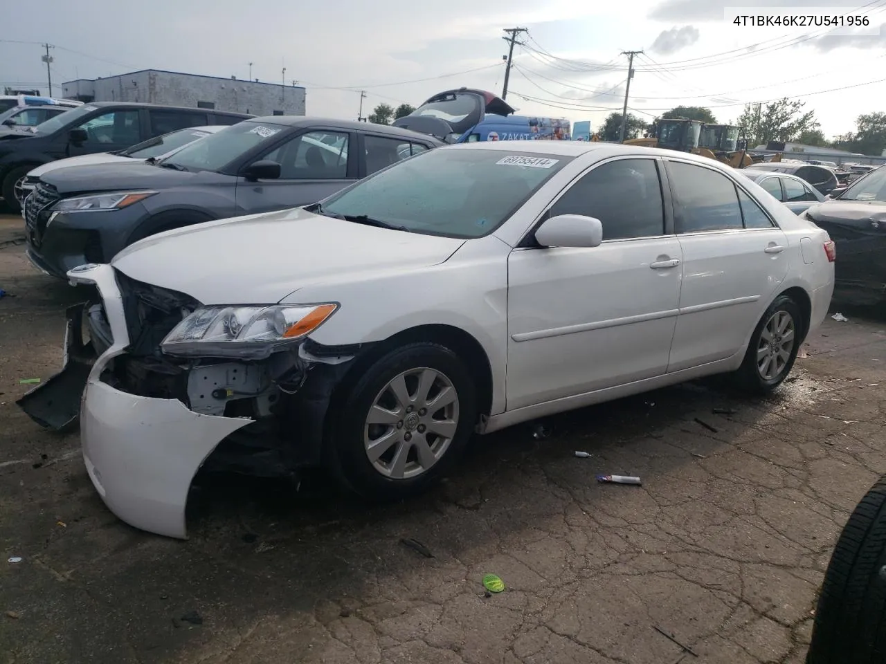 4T1BK46K27U541956 2007 Toyota Camry Le