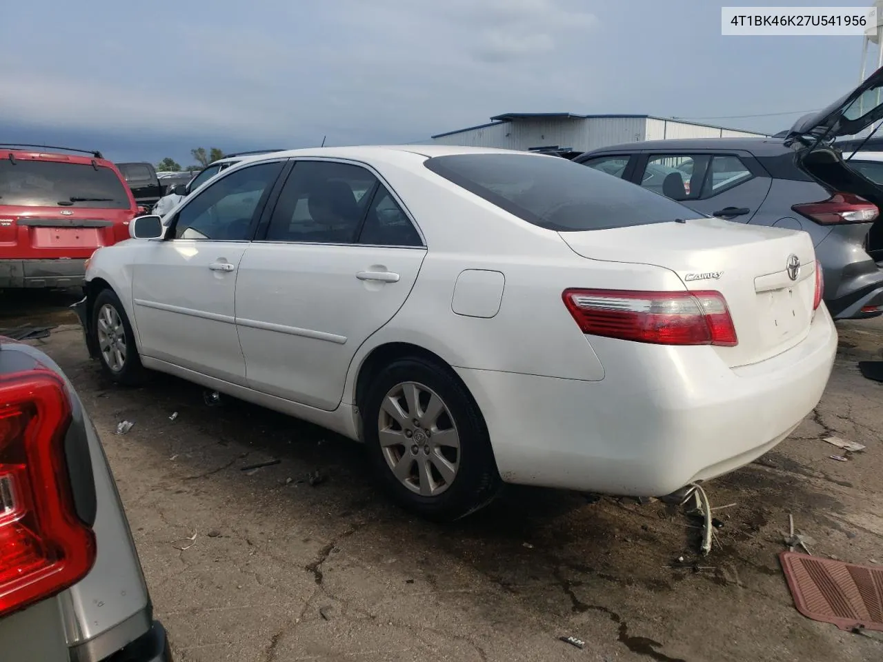 2007 Toyota Camry Le VIN: 4T1BK46K27U541956 Lot: 69755414