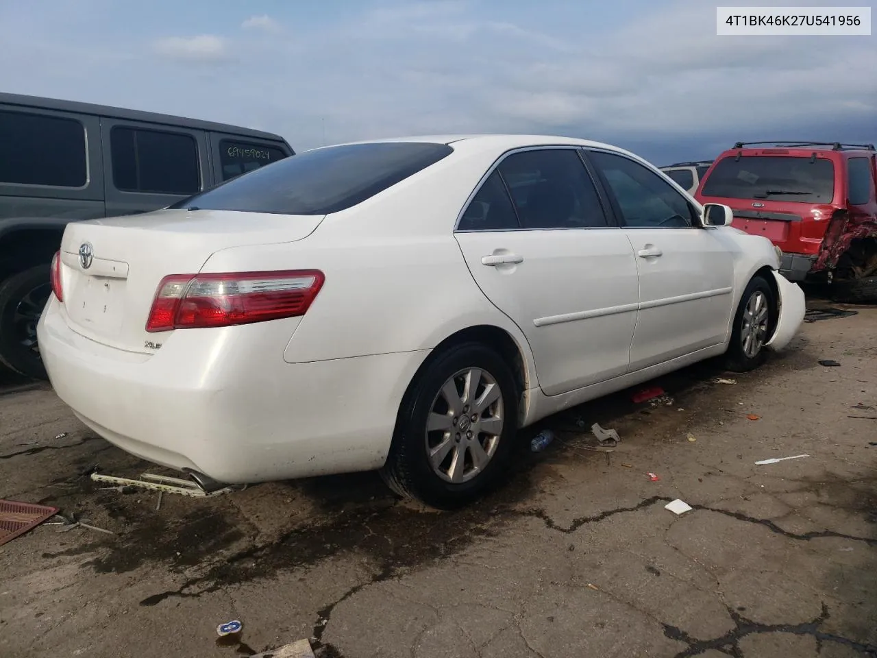 2007 Toyota Camry Le VIN: 4T1BK46K27U541956 Lot: 69755414