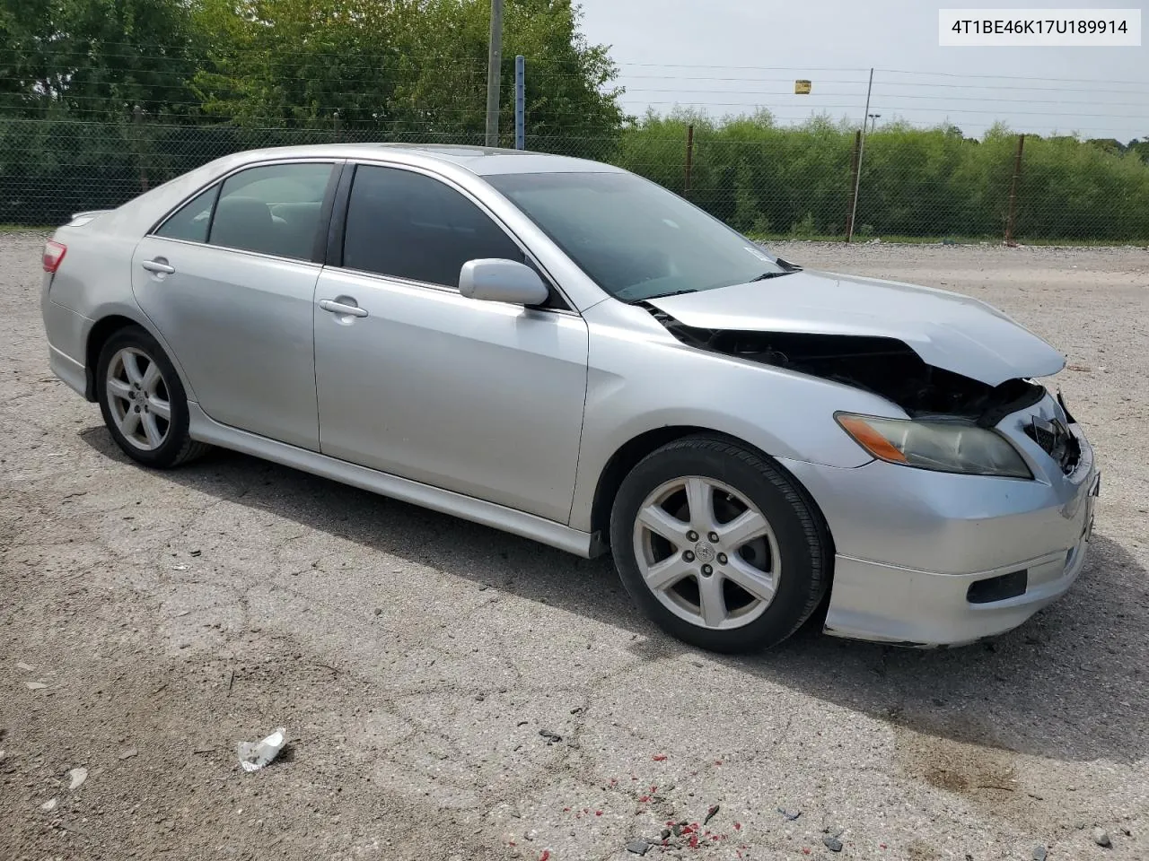 4T1BE46K17U189914 2007 Toyota Camry Ce