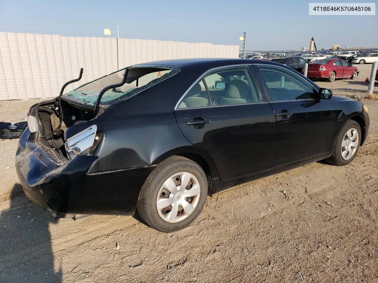 2007 Toyota Camry Ce VIN: 4T1BE46K57U645106 Lot: 69868394