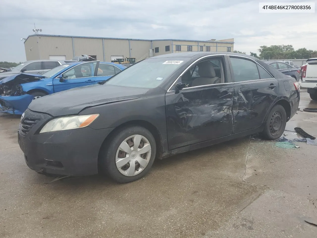 2007 Toyota Camry Ce VIN: 4T4BE46K27R008356 Lot: 70003184