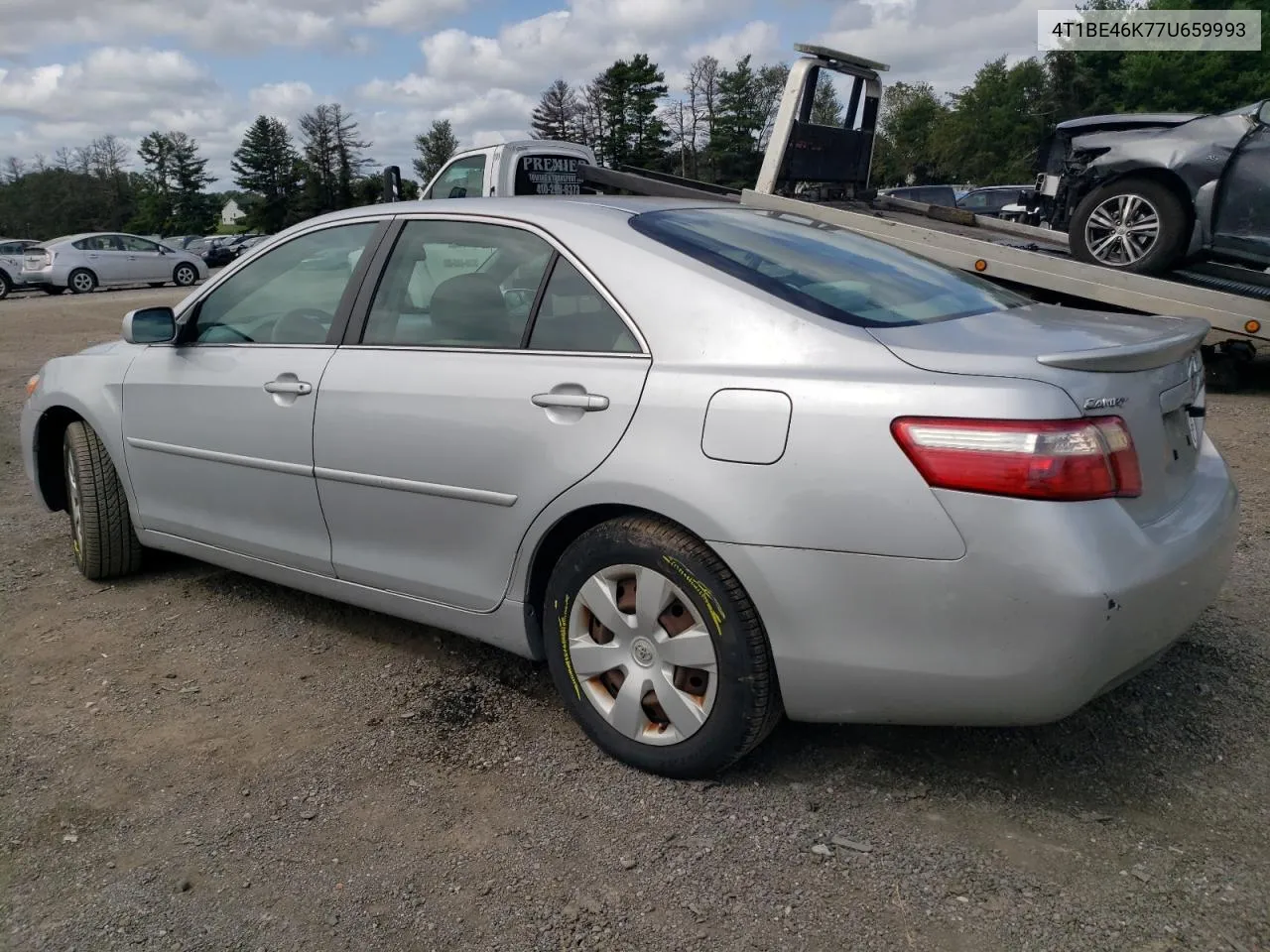 2007 Toyota Camry Ce VIN: 4T1BE46K77U659993 Lot: 70058634