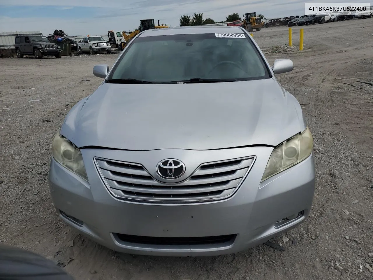 2007 Toyota Camry Le VIN: 4T1BK46K37U522400 Lot: 70068884