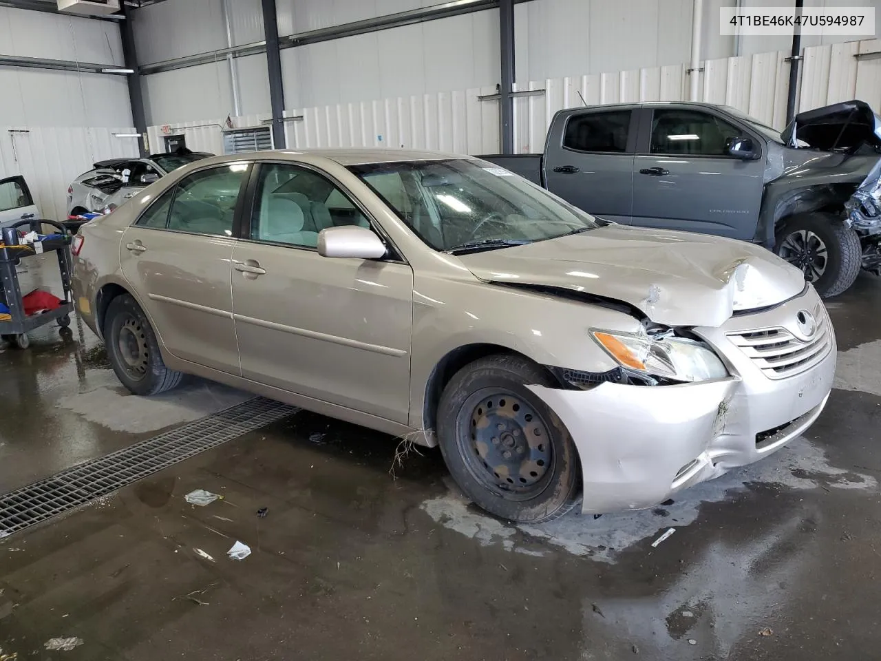 2007 Toyota Camry Ce VIN: 4T1BE46K47U594987 Lot: 70239894