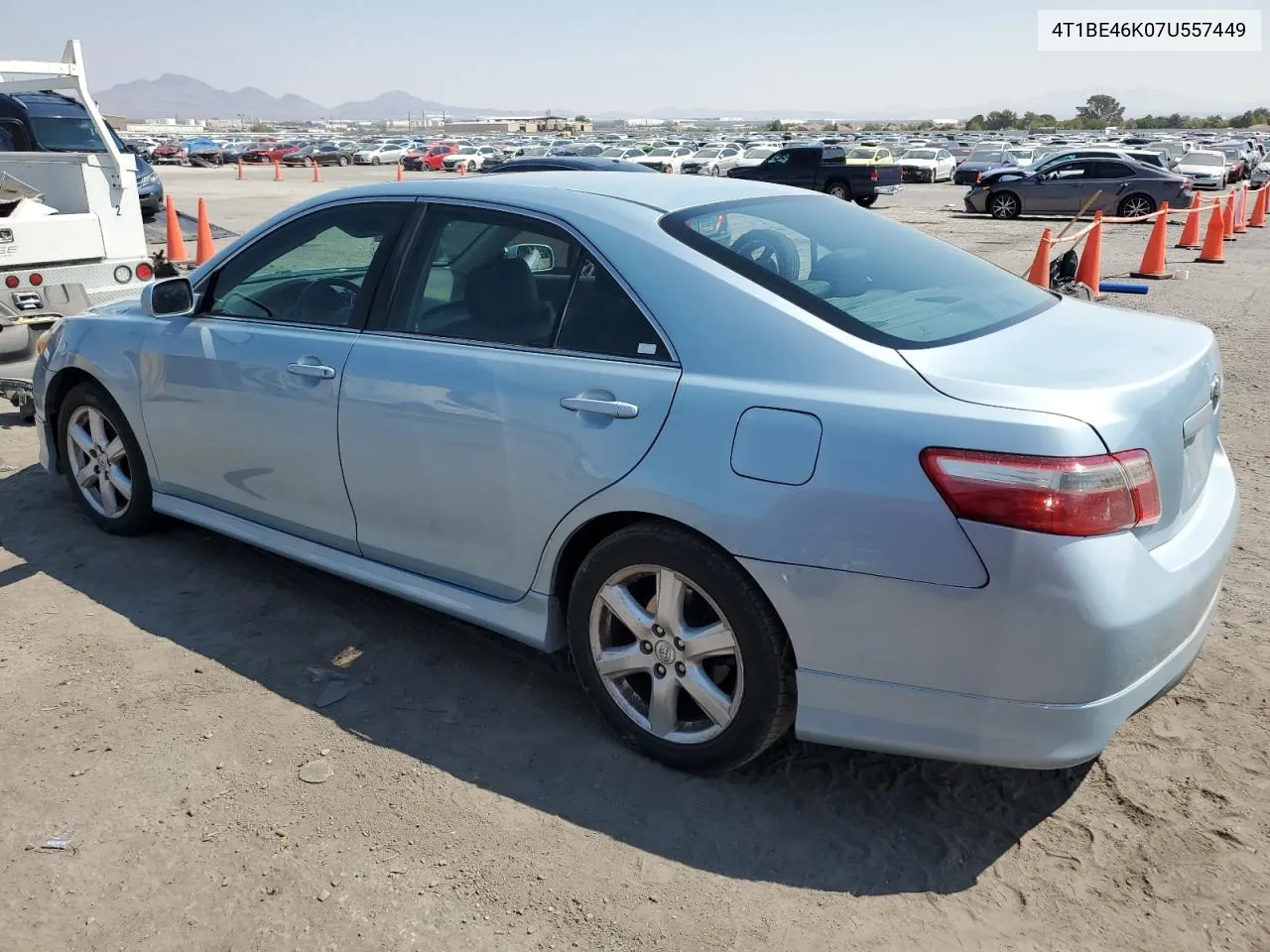 4T1BE46K07U557449 2007 Toyota Camry Ce