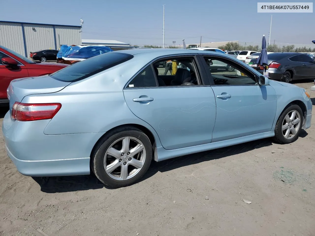 2007 Toyota Camry Ce VIN: 4T1BE46K07U557449 Lot: 70277074