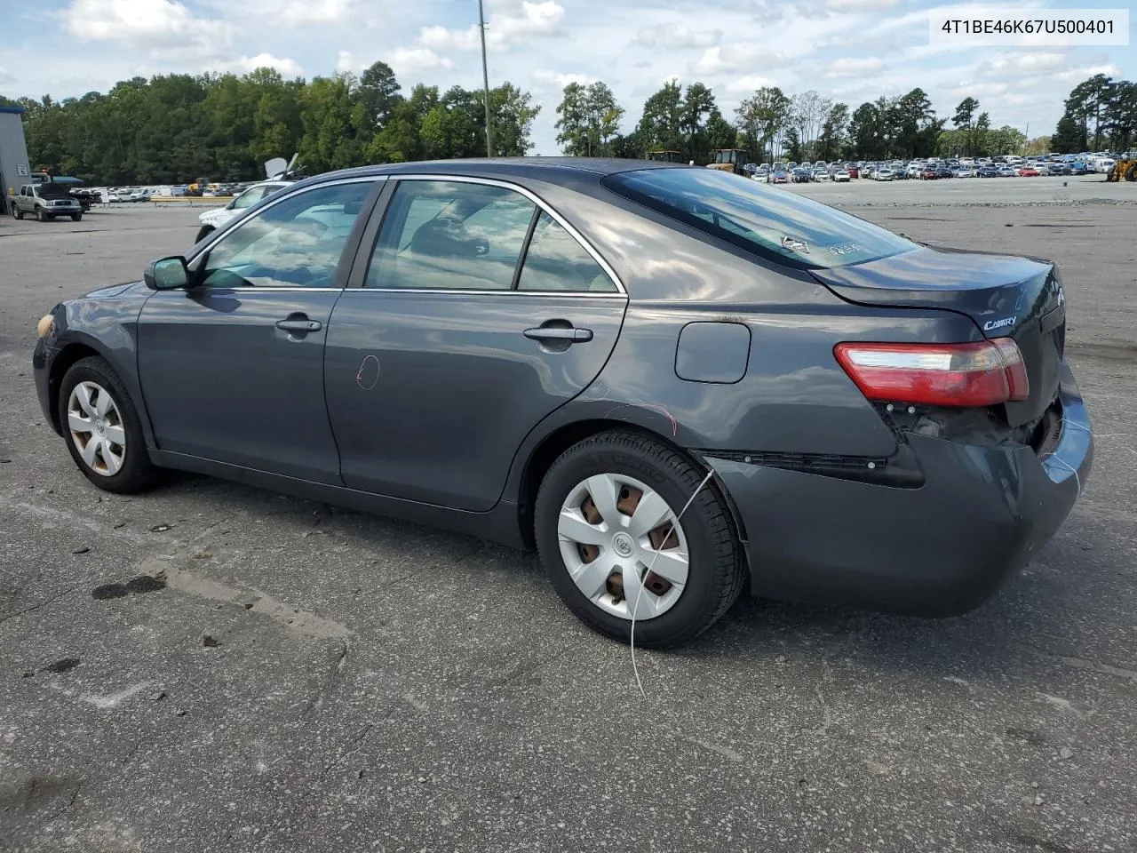 4T1BE46K67U500401 2007 Toyota Camry Ce