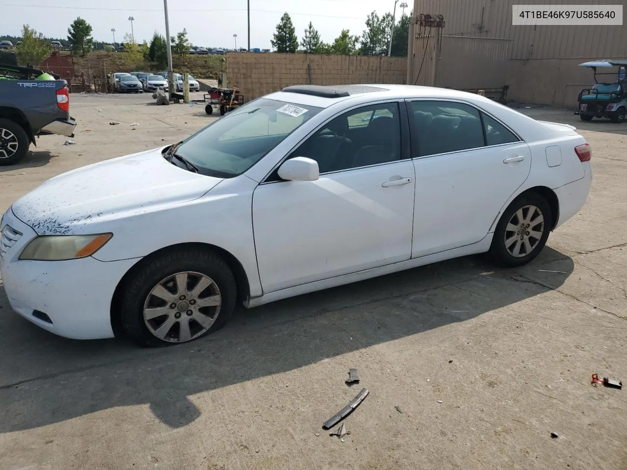 2007 Toyota Camry Ce VIN: 4T1BE46K97U585640 Lot: 70377844