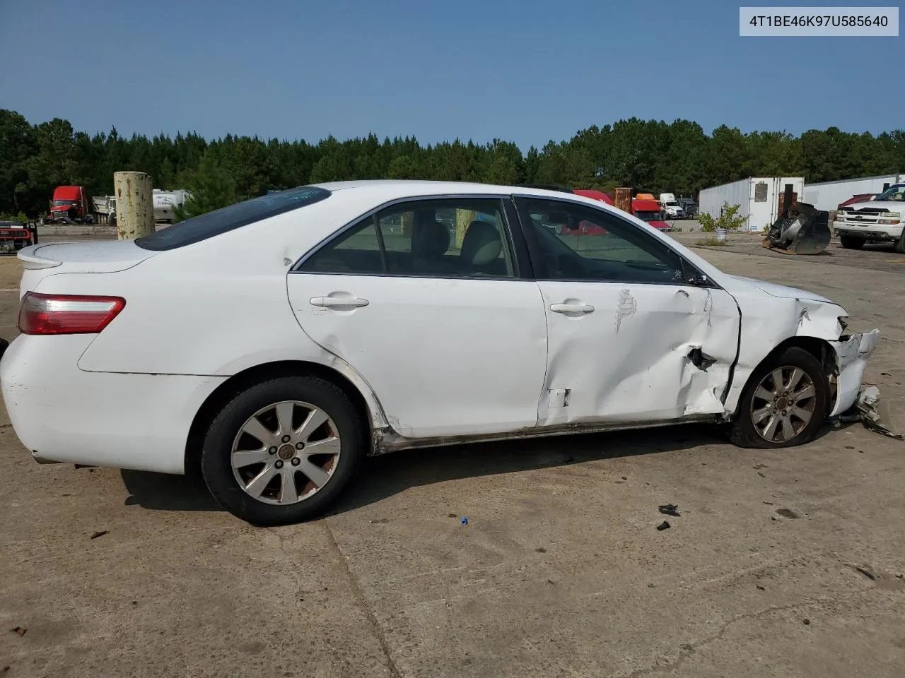 4T1BE46K97U585640 2007 Toyota Camry Ce