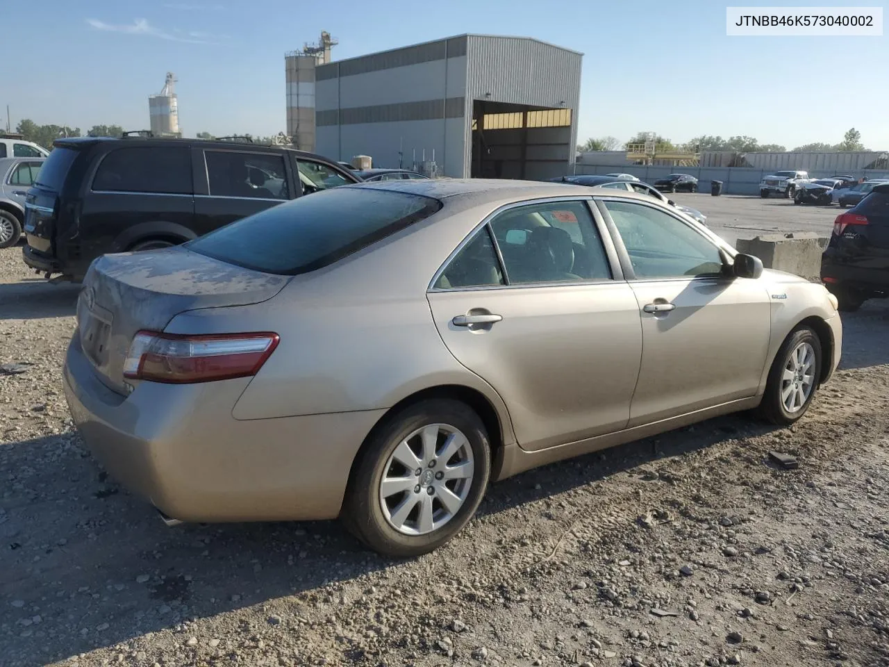 2007 Toyota Camry Hybrid VIN: JTNBB46K573040002 Lot: 70389044