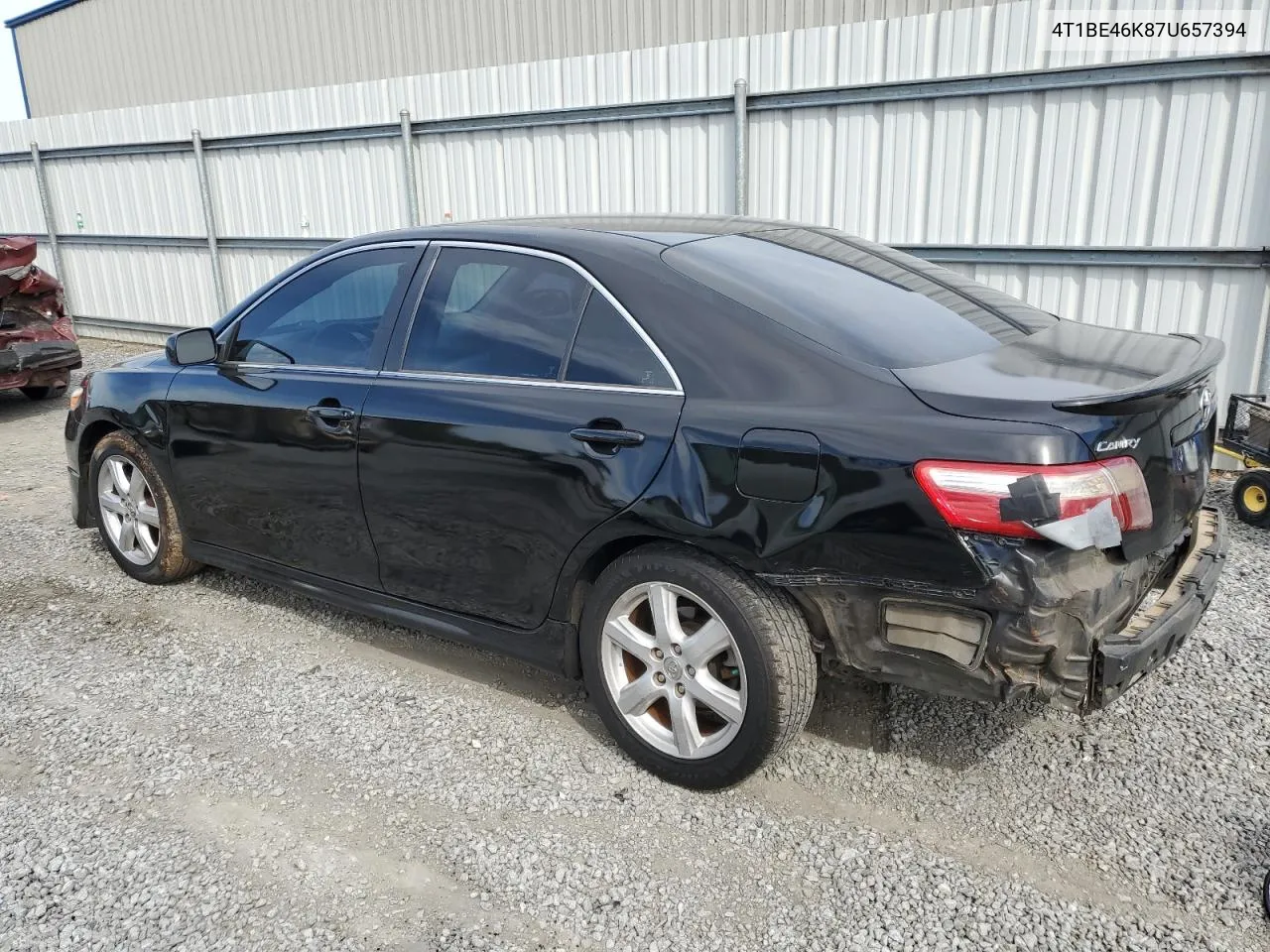 2007 Toyota Camry Ce VIN: 4T1BE46K87U657394 Lot: 70404934