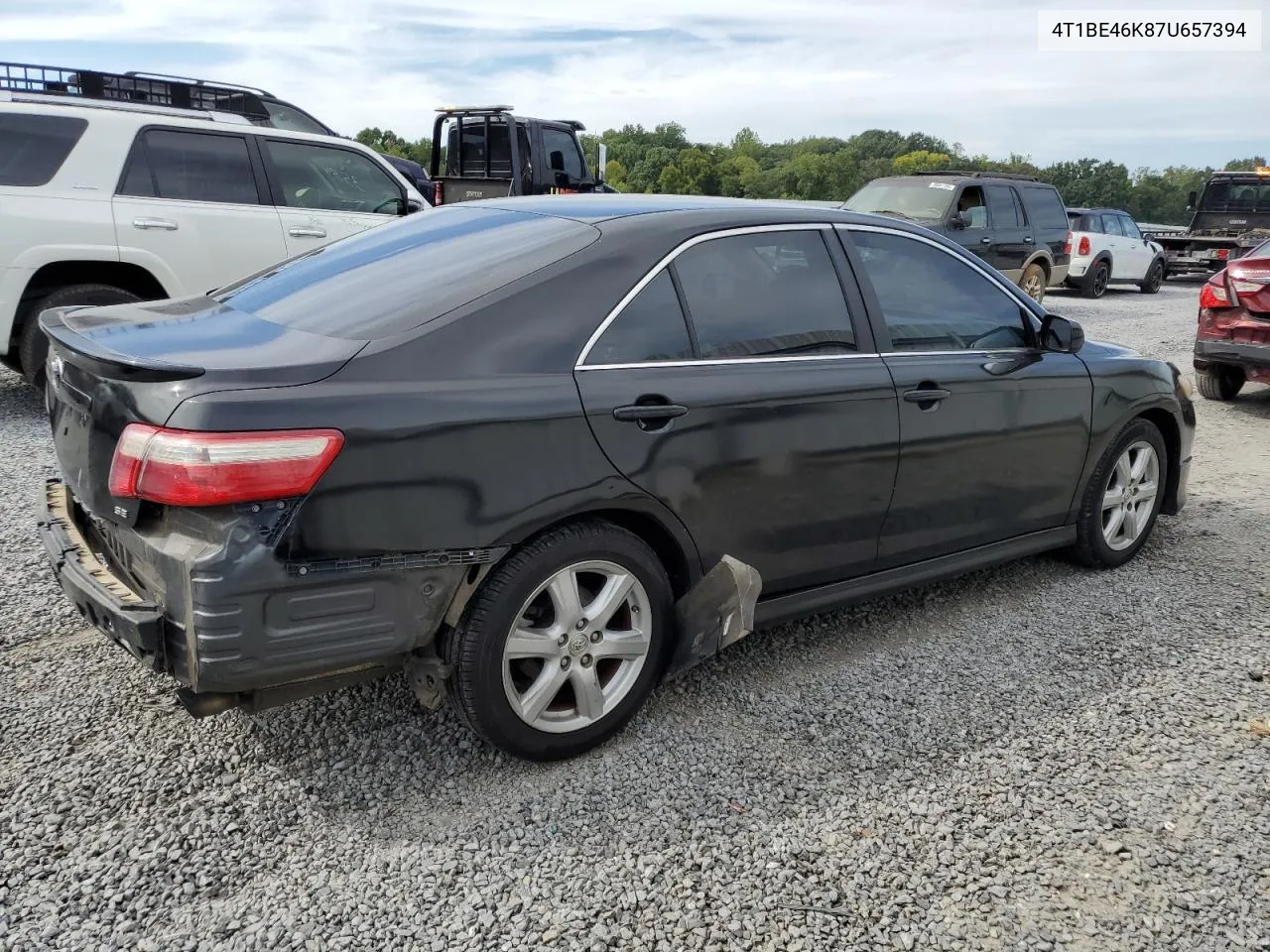 2007 Toyota Camry Ce VIN: 4T1BE46K87U657394 Lot: 70404934