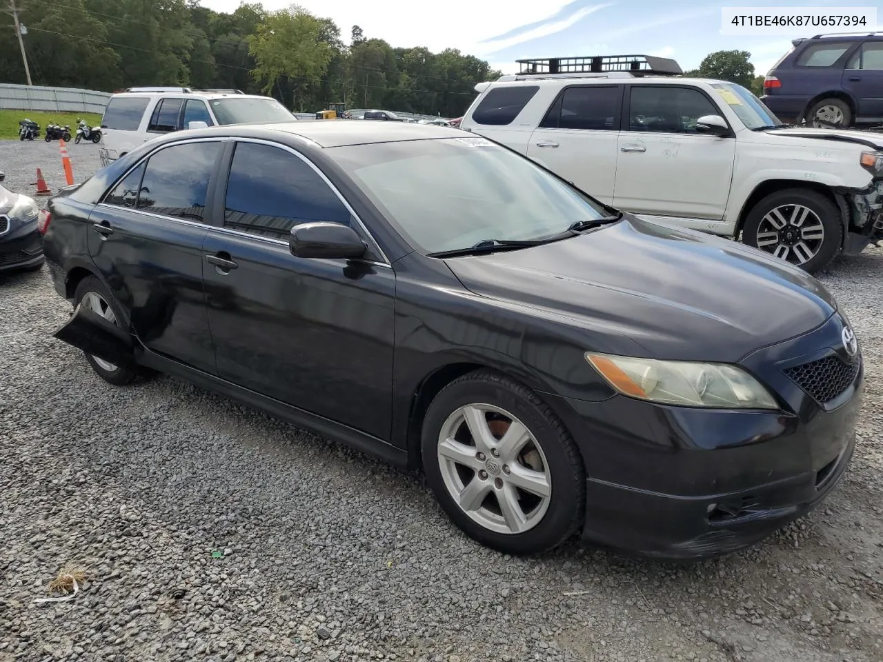 2007 Toyota Camry Ce VIN: 4T1BE46K87U657394 Lot: 70404934