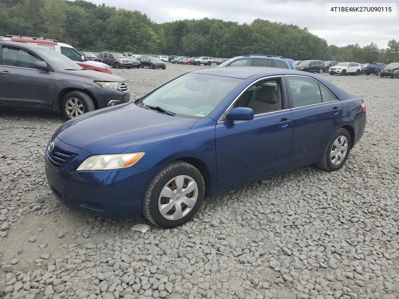 4T1BE46K27U090115 2007 Toyota Camry Ce