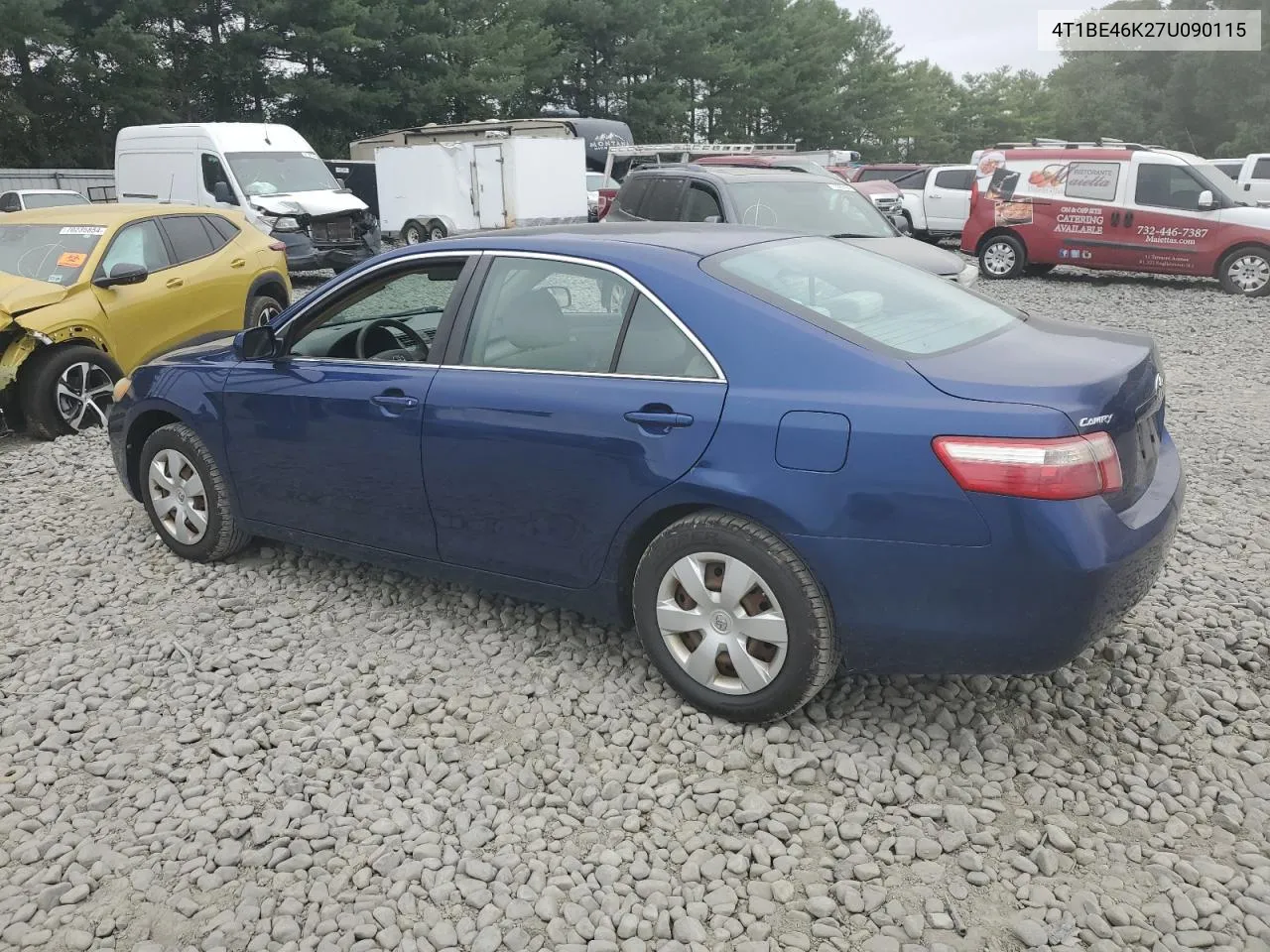 2007 Toyota Camry Ce VIN: 4T1BE46K27U090115 Lot: 70474504