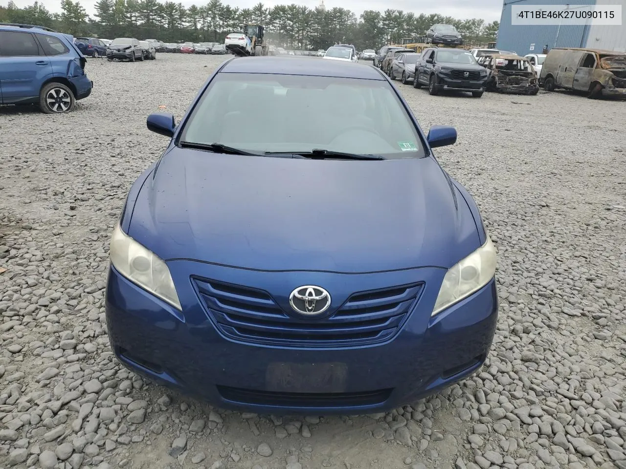 4T1BE46K27U090115 2007 Toyota Camry Ce