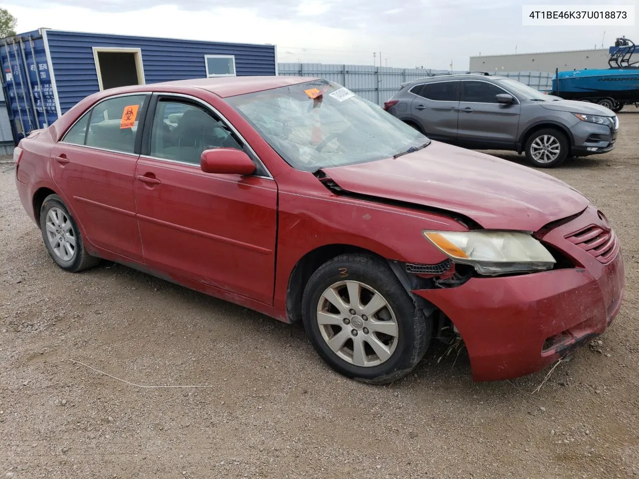 2007 Toyota Camry Ce VIN: 4T1BE46K37U018873 Lot: 70484044