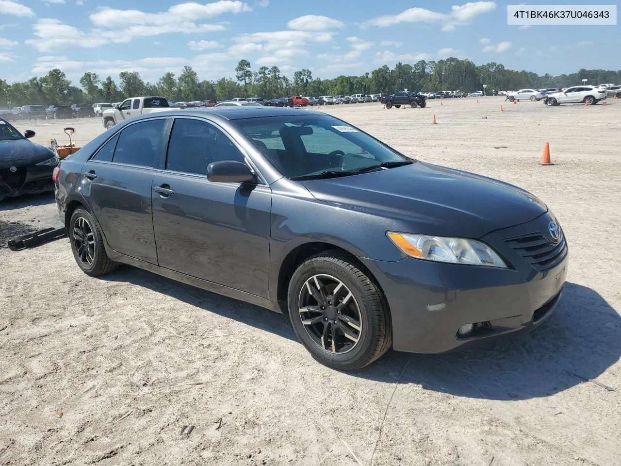 2007 Toyota Camry Le VIN: 4T1BK46K37U046343 Lot: 70525744