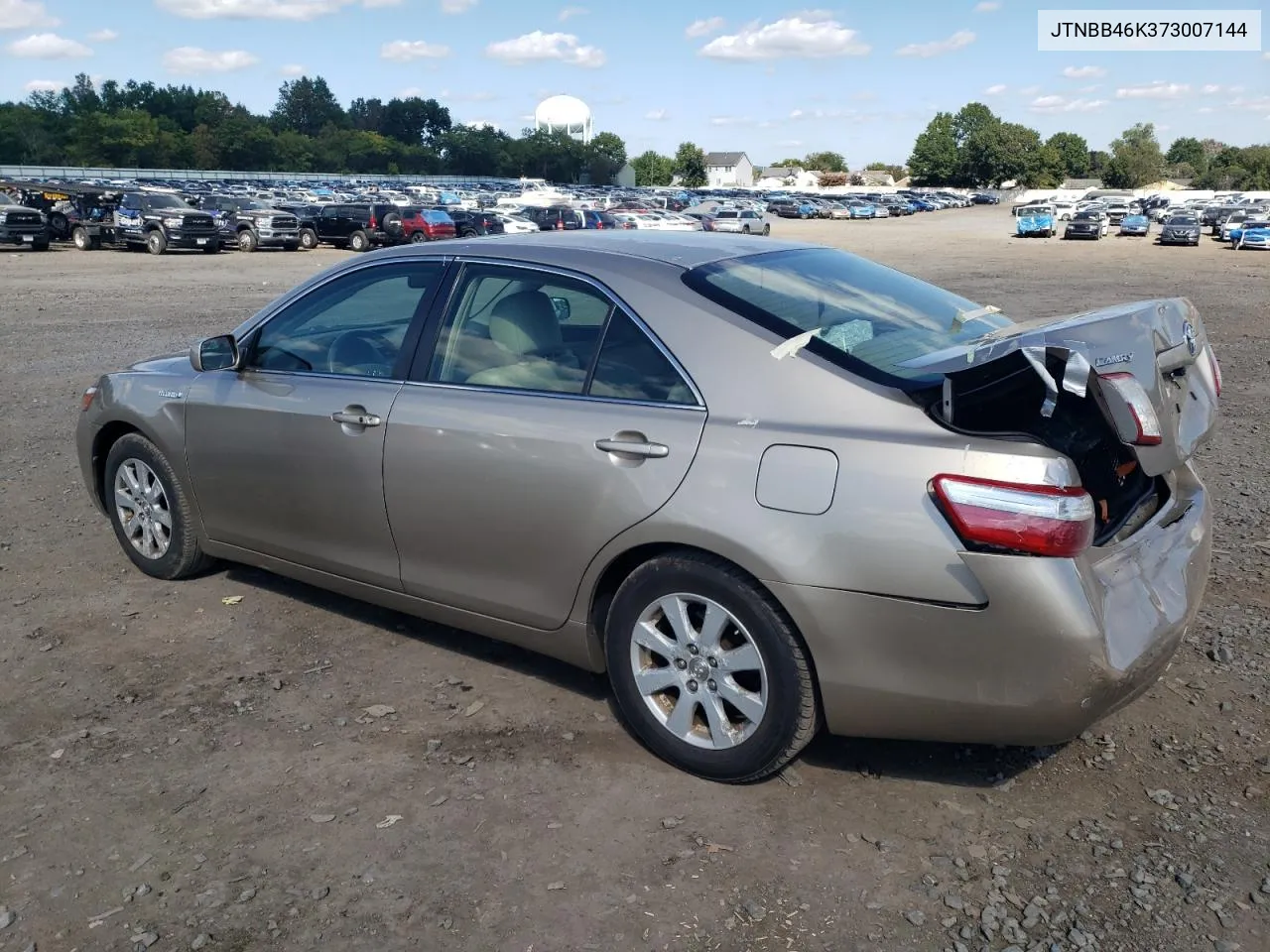 2007 Toyota Camry Hybrid VIN: JTNBB46K373007144 Lot: 70580984