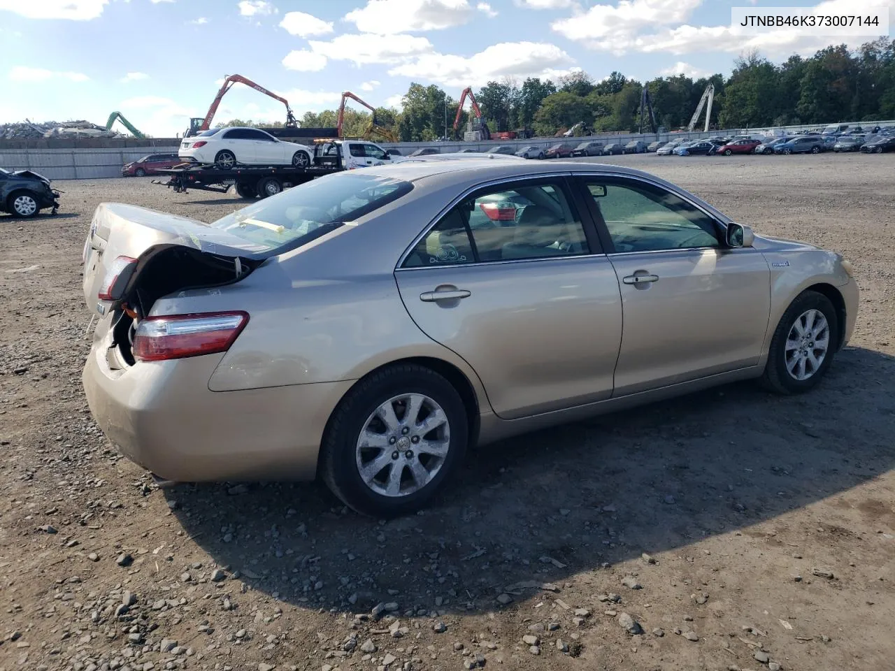 2007 Toyota Camry Hybrid VIN: JTNBB46K373007144 Lot: 70580984