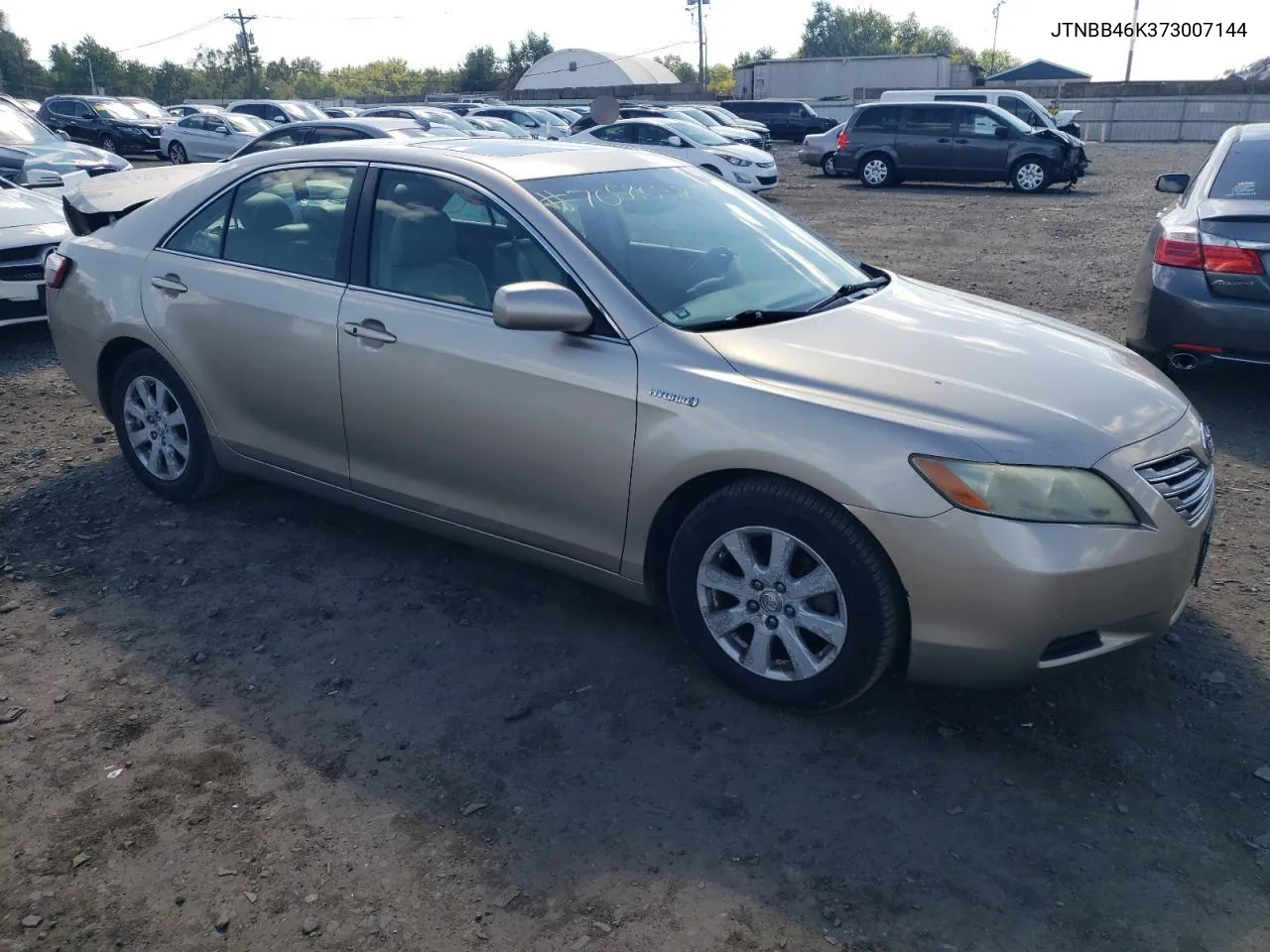 2007 Toyota Camry Hybrid VIN: JTNBB46K373007144 Lot: 70580984