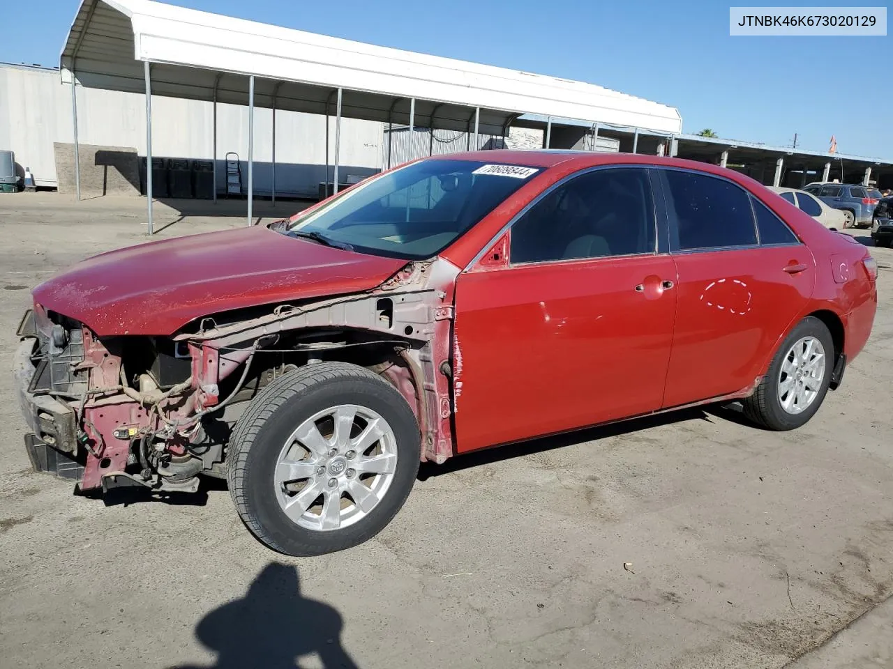 JTNBK46K673020129 2007 Toyota Camry Le