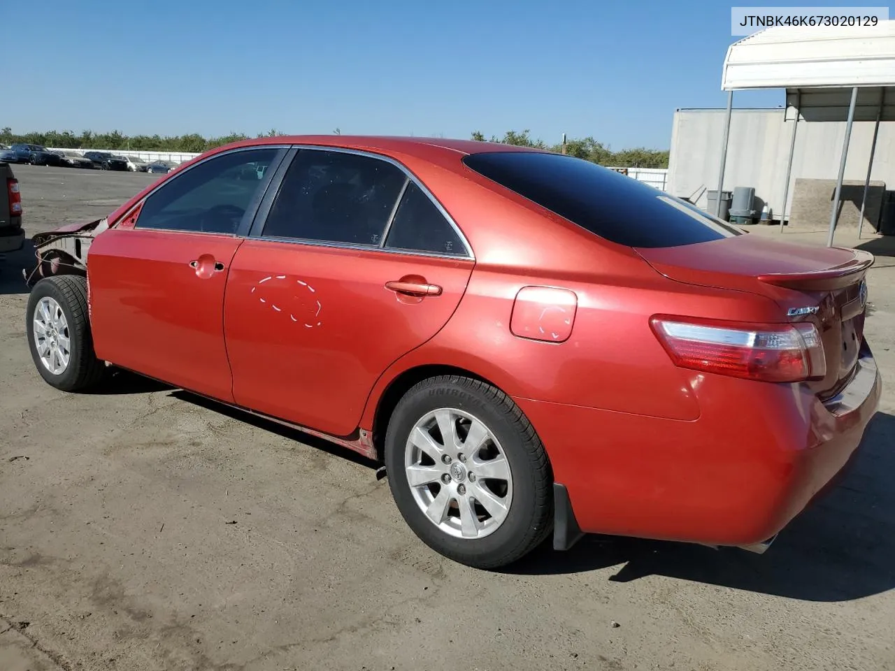 JTNBK46K673020129 2007 Toyota Camry Le