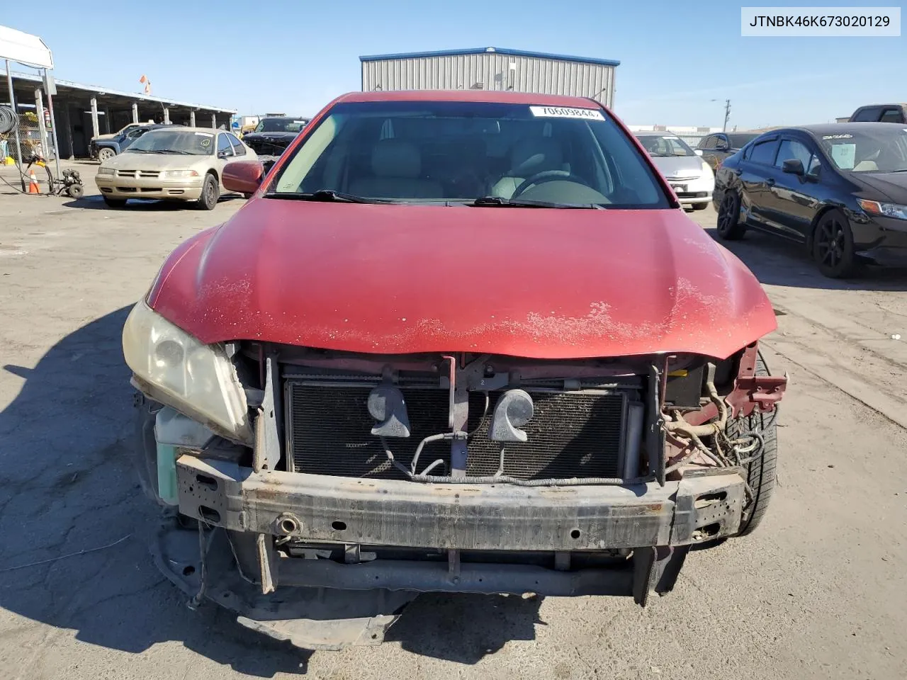 2007 Toyota Camry Le VIN: JTNBK46K673020129 Lot: 70609844